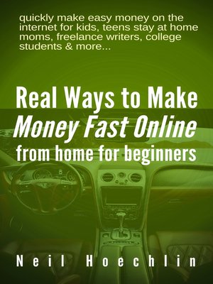 cover image of Real Ways to Make Money Fast Online from Home for Beginners